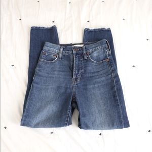 Madewell Perfect vintage crop jeans